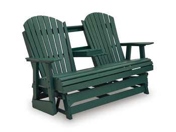 Hyland Wave Outdoor Loveseat Glider