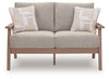 Cliffs Beach Outdoor Loveseat with Cushion