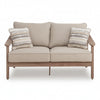 Francis Beach Outdoor Loveseat with Cushion