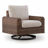 Angel Island Outdoor Swivel Lounge Chair with Cushion