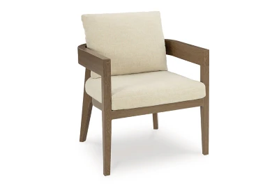 Serene Bay Outdoor Dining Arm Chair with Cushion 