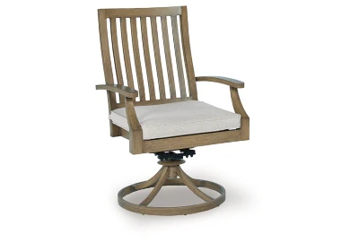 Rainier Ranch Outdoor Swivel Chair with Cushion