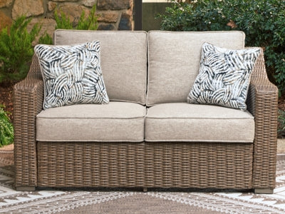 Revare Beach Outdoor Loveseat with Cushion