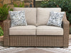 Revare Beach Outdoor Loveseat with Cushion