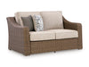 Revare Beach Outdoor Loveseat with Cushion