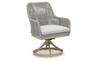 Seton Creek Outdoor Swivel Dining Chair