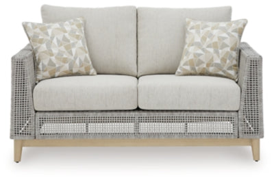 Seton Creek Outdoor Loveseat with Cushion