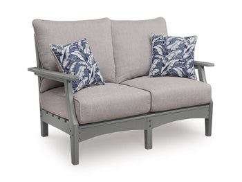 Lone View Bay Outdoor Loveseat with Cushion