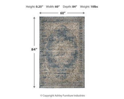 South 5' x 7' Rug(A)