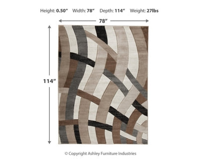 Jacinth 6'6" x 9'6" Rug(A)