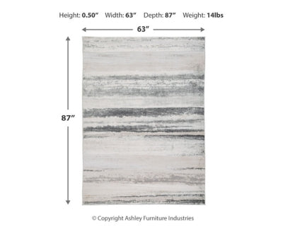 Abanett 5'3" x 7'3" Rug(A)
