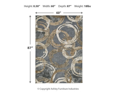 Faelyn 5' x 7'3" Rug(A)