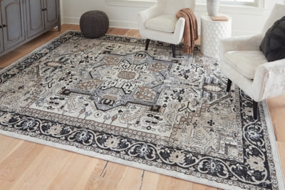 Gregmoore 7'9" x 9'11" Washable Rug(A)