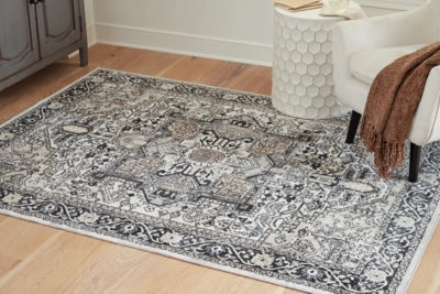 Gregmoore 5'2" x 6'10" Washable Rug(A)
