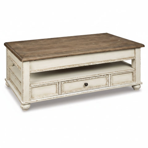 Realyn Coffee Table with Lift Top