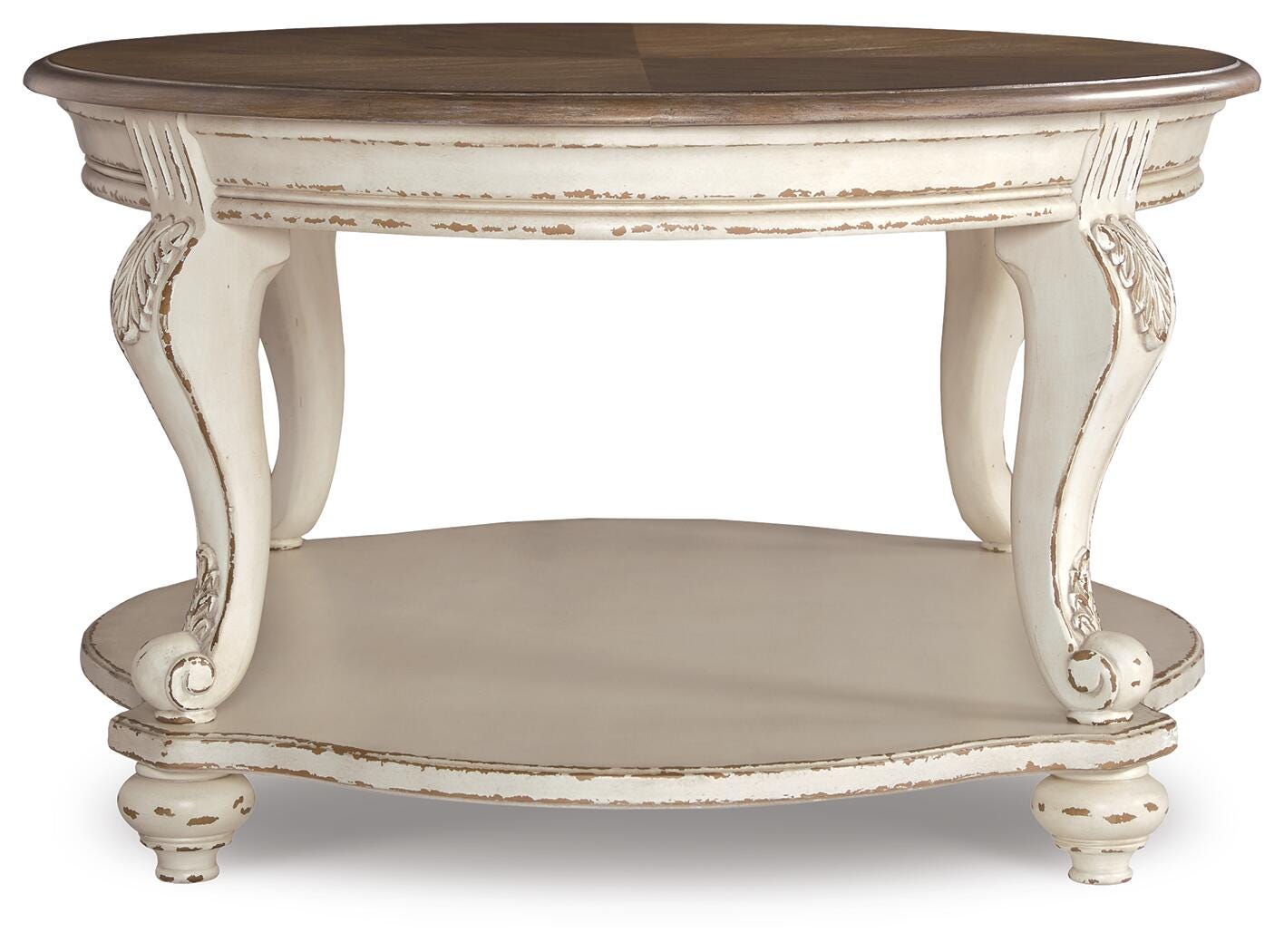 Side view of Realyn Coffee Table