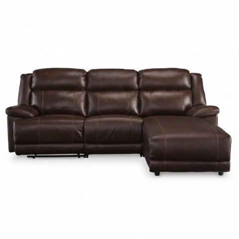 VonKurt 3-Piece Reclining Sofa Chaise