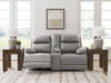 VonRyan Power Reclining Loveseat with Console