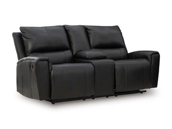 Danemere Reclining Loveseat with Console