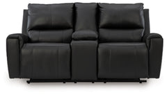 Danemere Reclining Loveseat with Console