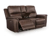 Beryton Power Reclining Loveseat with Console