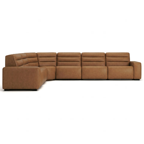 Modero 6-Piece Power Reclining Sectional