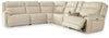 Double Deal 6-Piece Power Reclining Sectional