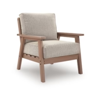 Cliffs Beach Outdoor Lounge Chair with Cushion 