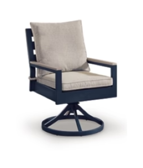 Mabry Shores Outdoor Swivel Chair with Cushion